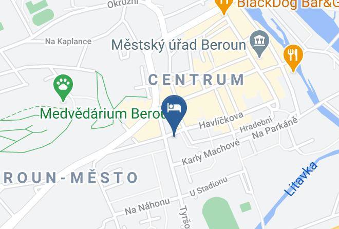 Beroun - Grand Hotel Litava Maps