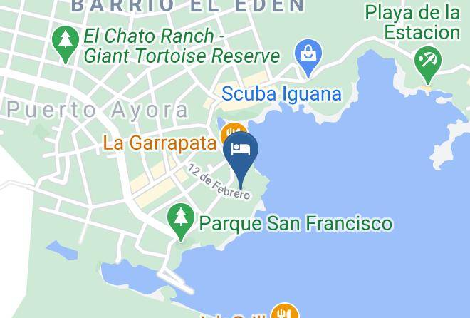 Santa Cruz - Grand Hotel Leon Marino Maps