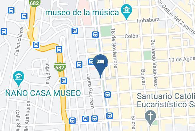 Grand Hotel Loja Map