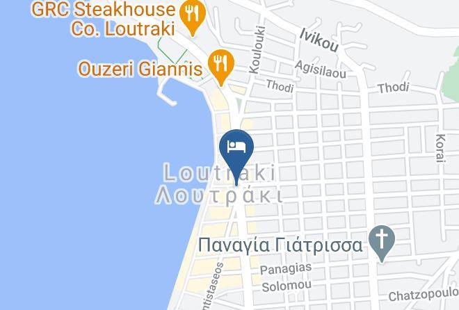 Korinthia - Grand Hotel Loutraki Maps