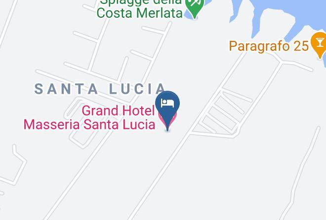 Brindisi - Grand Hotel Masseria Santa Lucia Maps