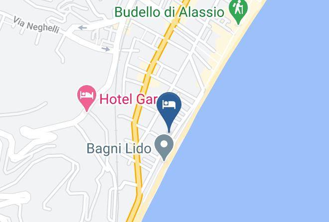 Savona - Grand Hotel Mediterranee Maps