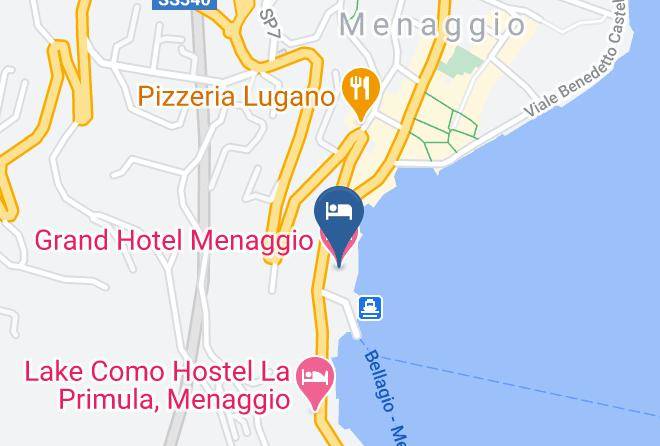 Como - Grand Hotel Menaggio Maps