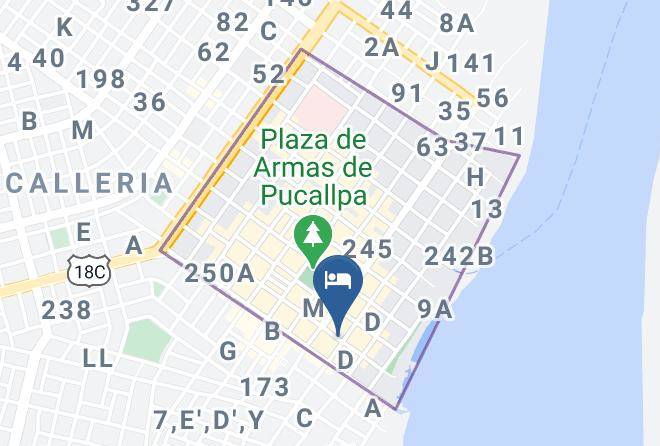 Coronel Portillo - Grand Hotel Mercedes Maps
