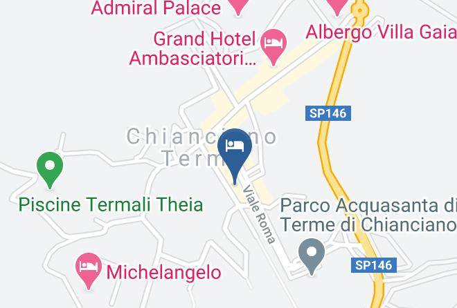 Siena - Grand Hotel Milano Maps