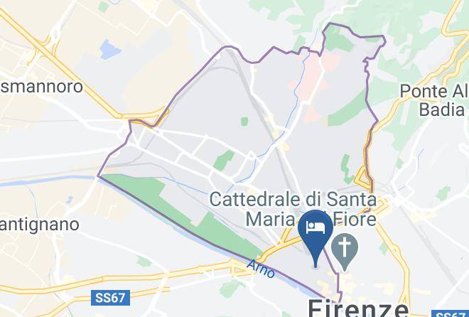 Florence - Grand Hotel Minerva Maps
