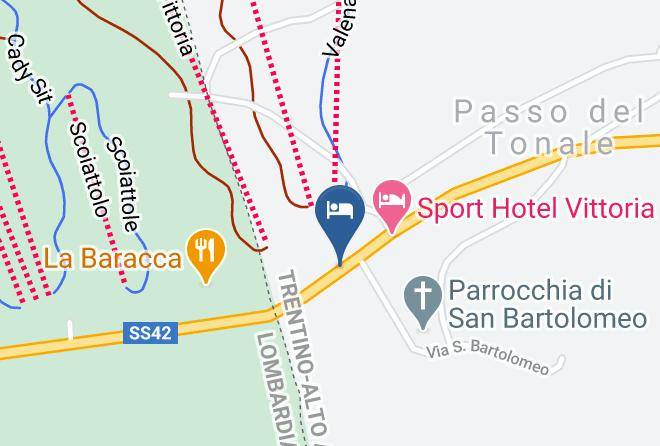 Trento - Grand Hotel Miramonti Srl Maps