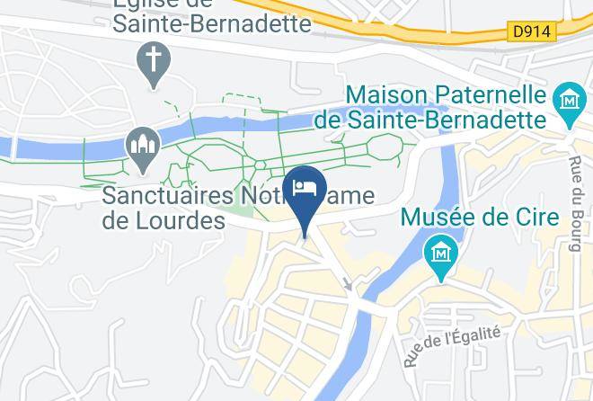 Hautes Pyrenees - Grand Hotel Moderne Maps