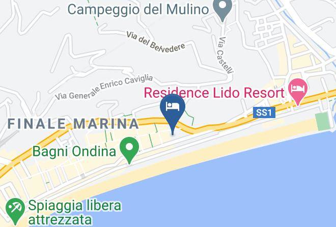 Savona - Grand Hotel Moroni Maps