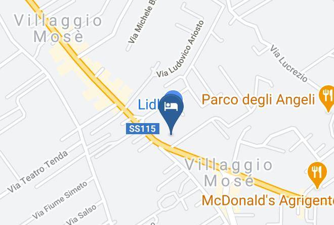 Agrigento - Grand Hotel Mose' Maps