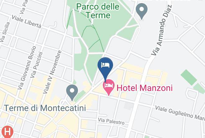 Pistoia - Grand Hotel Nizza Maps