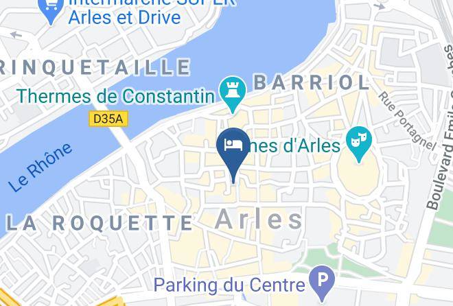 Bouches Du Rhone - Grand Hotel Nord Pinus Maps
