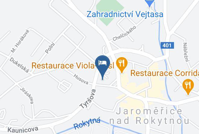 Trebic - Grand Hotel Opera Sro Maps