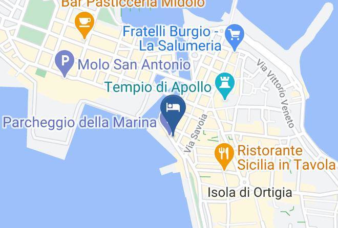 Syracuse - Grand Hotel Ortigia Maps