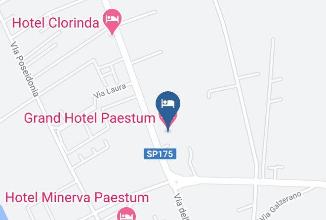 Salerno - Grand Hotel Paestum Maps