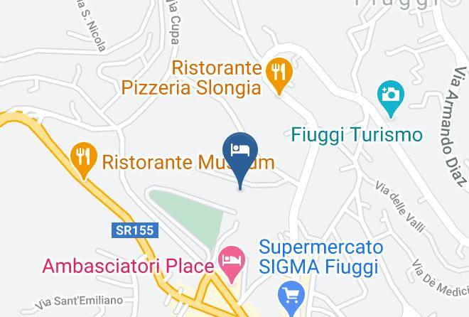 Frosinone - Grand Hotel Palazzo Della Fonte Maps