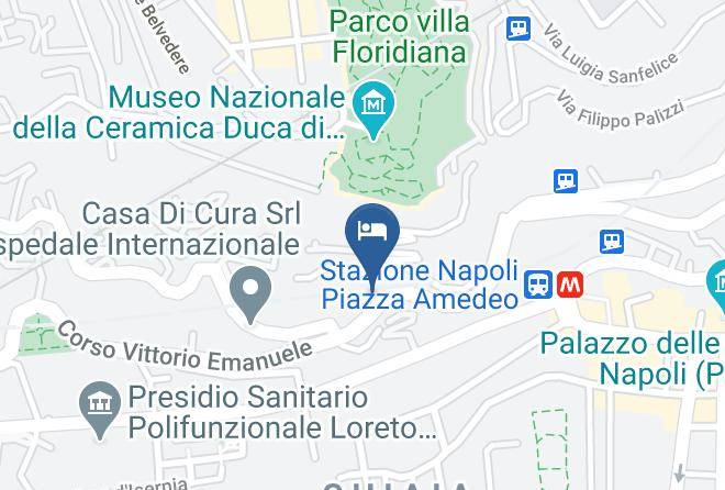 Naples - Grand Hotel Parkers Maps