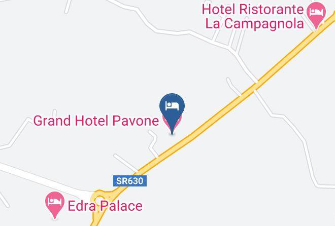 Frosinone - Grand Hotel Pavone Maps