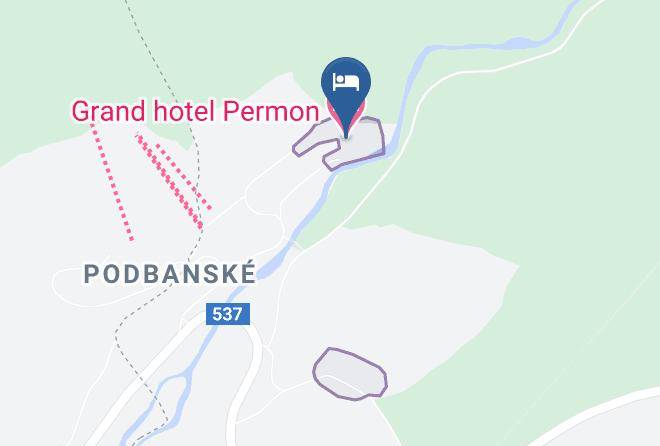 Liptovsky Mikulas - Grand Hotel Permon Maps