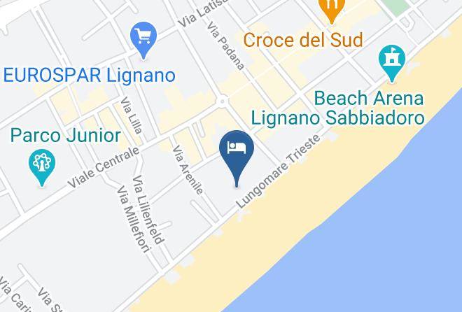 Udine - Grand Hotel Playa Maps