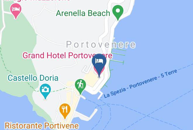 La Spezia - Grand Hotel Portovenere Maps