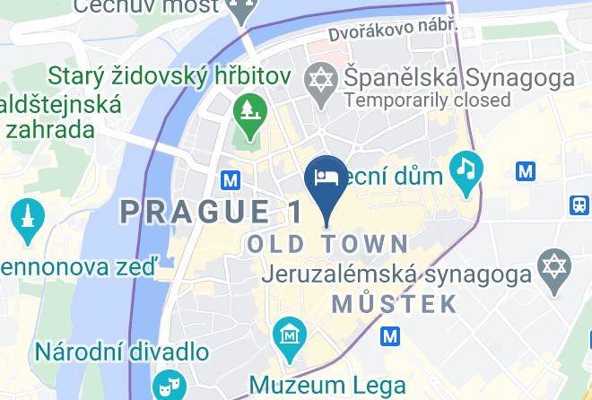 Prague - Grand Hotel Praha Maps