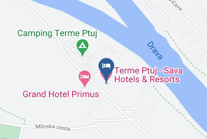 Ptuj - Terme Ptuj Sava Hotels & Resorts Maps