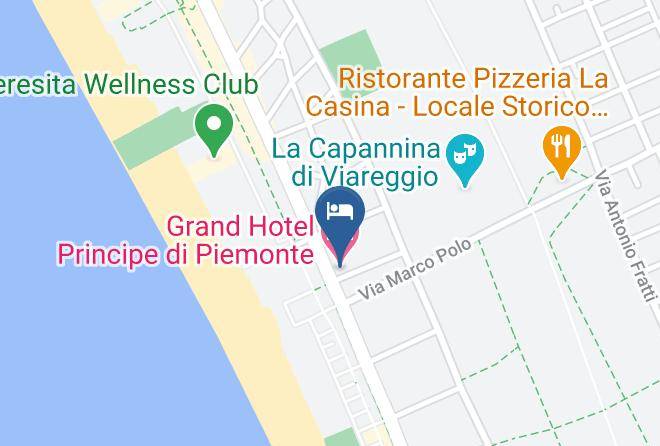 Lucca - Grand Hotel Principe Di Piemonte Maps