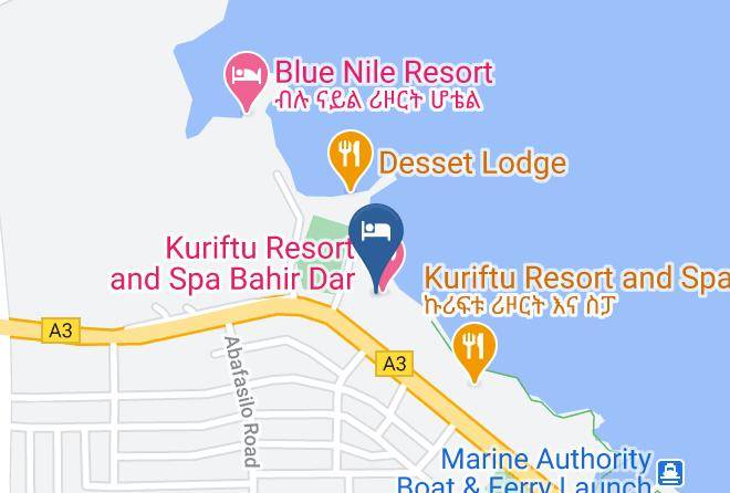 Bahir Dar - Grand Hotel & Resort Maps