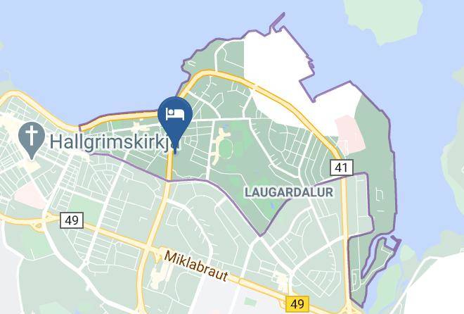 Reykjavik - Grand Hotel Reykjavik Maps
