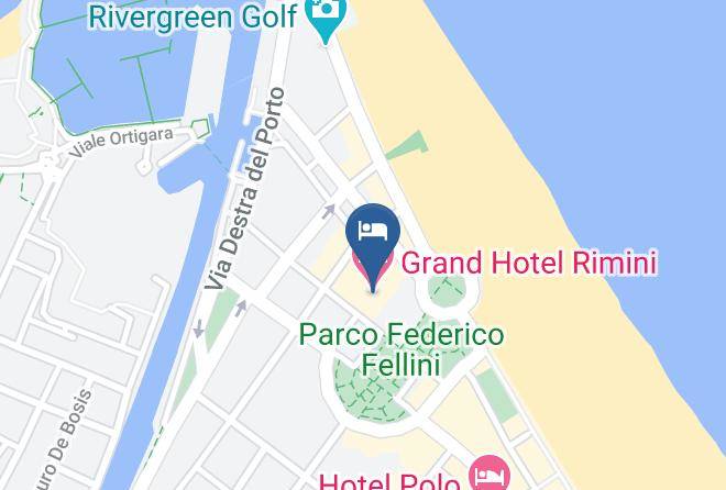Rimini - Grand Hotel Rimini Maps