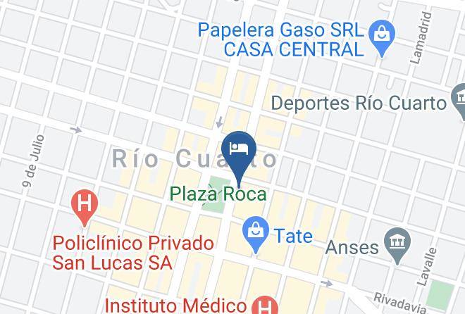 Rio Cuarto Department - Grand Hotel Rio Cuarto Maps