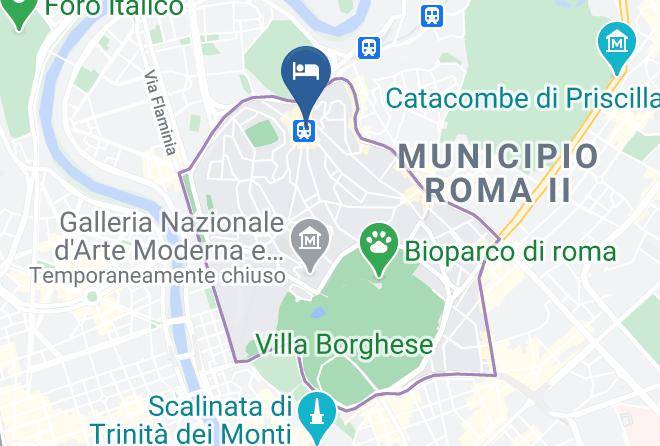 Radisson Blu Ghr Hotel Rome Map