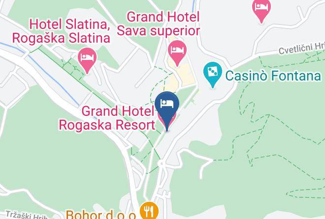 Rogaska Slatina - Grand Hotel Rogaska Resort Maps