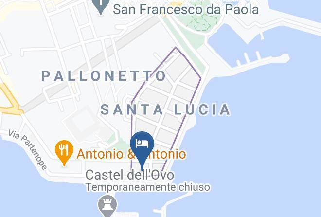 Naples - Grand Hotel Santa Lucia Maps