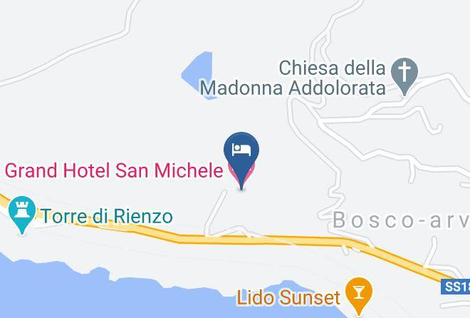 Cosenza - Grand Hotel San Michele Maps