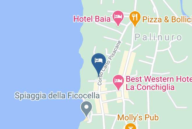 Salerno - Grand Hotel San Pietro Maps