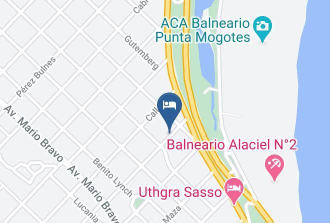 General Pueyrredon Partido - Grand Hotel Santa Teresita Maps