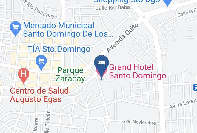 Santo Domingo - Grand Hotel Santo Domingo Maps