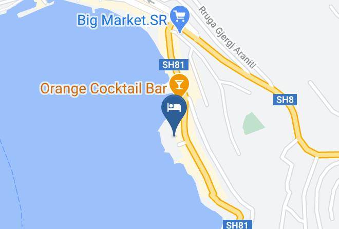 Saranda - Grand Hotel Maps