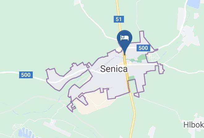 Senica - Grand Hotel Maps