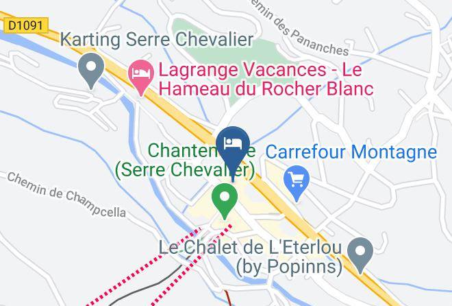 Hautes Alpes - Grand Hotel Serre Chevalier Maps