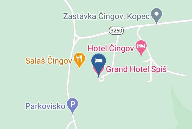 Spisska Nova Ves - Grand Hotel Spis Maps