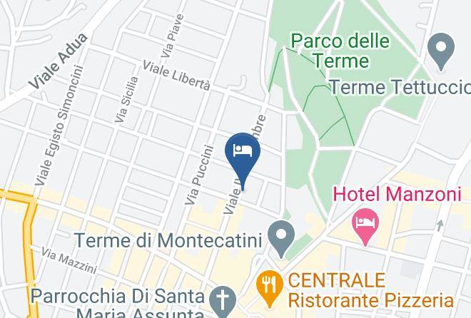 Pistoia - Grand Hotel Tamerici & Principe Maps