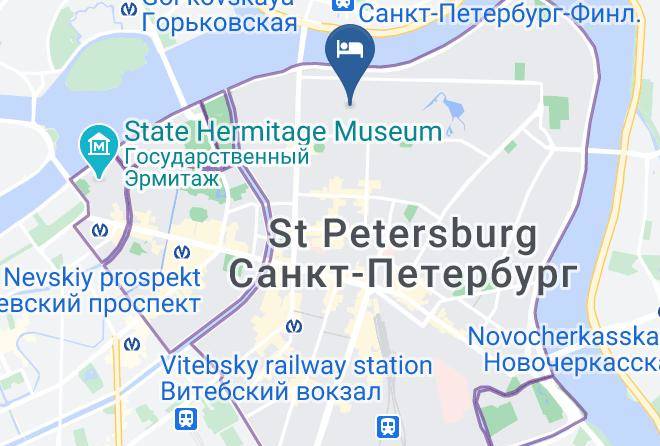Saint Petersburg - Grand Hotel Tchaikovsky Maps