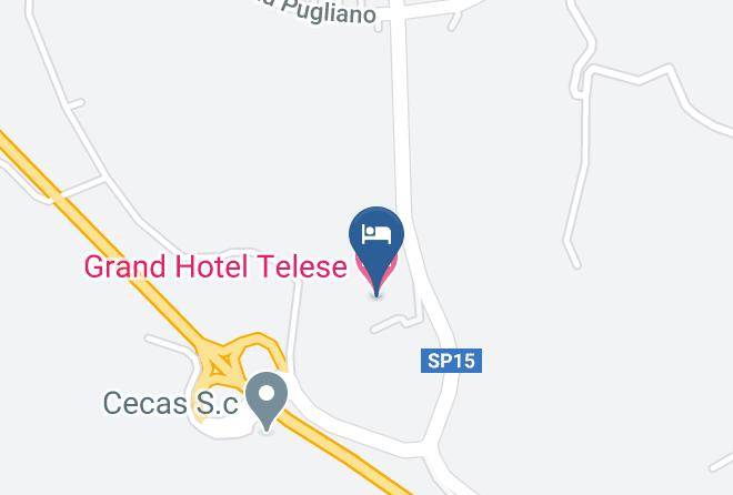 Benevento - Grand Hotel Telese Maps
