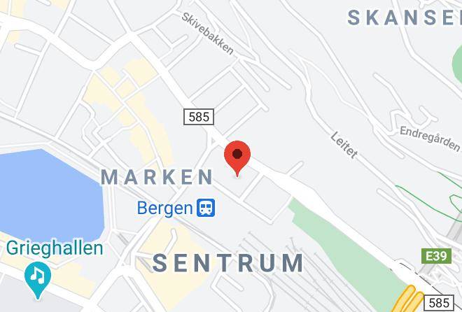 Bergen - Grand Hotel Terminus Maps