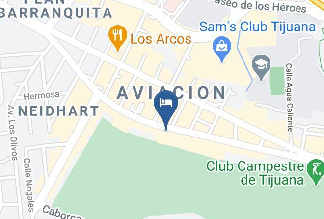 Tijuana - Grand Hotel Tijuana Maps