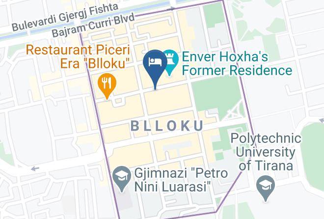 Tirana - Grand Hotel Maps