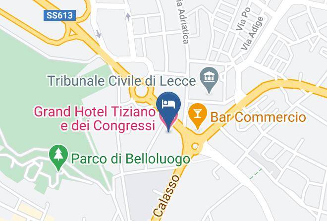 Lecce - Grand Hotel Tiziano E Dei Congressi Maps